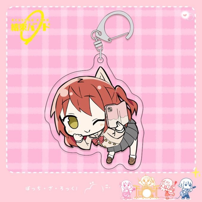 Bocchi the Rock! Kita Ikuyo key pendant