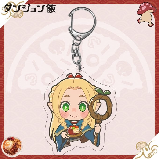 Delicious in Dungeon  Marcille Chibi Key Pendan